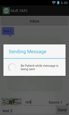 Muft SMS android App screenshot 2