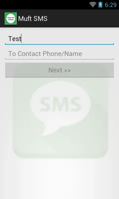 Muft SMS android App screenshot 3